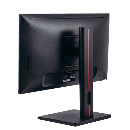Монитор Aiwa 23.8" MF240A Black (IPS, 1920x1080, HDMI+DP, 5 ms, 178°/178°, 250 cd/m, 1000:1, 100Hz, MM, Pivot, внешн. БП)
