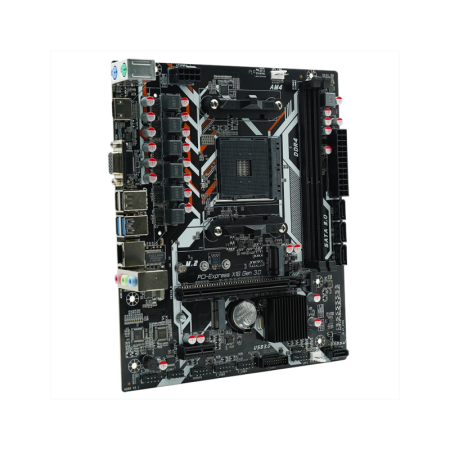Материнская плата/ MB AFOX AMD A320 AM4, 2xDDR4(32GB), 1xPCIe 3.0x16, 1xPCIe x1, 1xMPCIe, 1xHDMI, 1xD-Sub, 1xLAN(1GbE), 4xSATA, 1xM.2, 2xUSB 3.0, 2xUSB 2.0, 2xPS/2, mATX