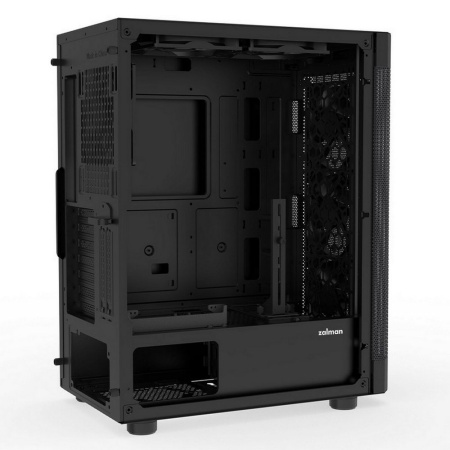 Корпус Zalman i4 ATX Mid Tower PC Case, Black fan x6