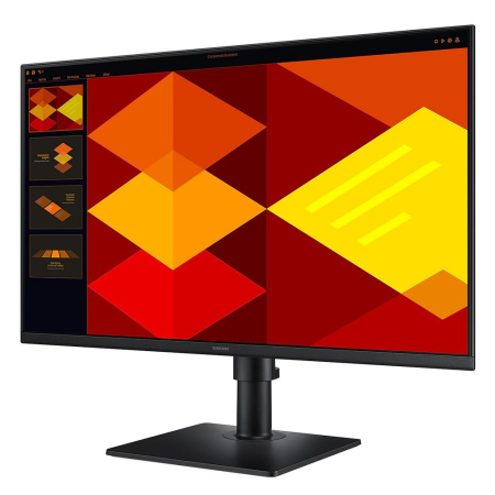 Монитор 27" SAMSUNG S27D400GAI Black (IPS, 1920x1080, HDMI+HDMI+DP, USB Hub, 5 ms, 178°/178°, 250 cd/m, 1000:1, 100Hz, Pivot)