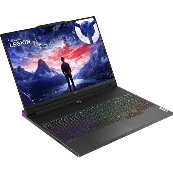 Ноутбук/ Lenovo Legion 9 16IRX9 16"(3200x2000 mini LED)/Intel Core i9 14900HX(2.2Ghz)/32768Mb/2048SSDGb/noDVD/Ext:nVidia GeForce RTX4080(12288Mb)/Cam/BT/WiFi/99WHr/war 1y/2.6kg/carbon black/noOS + 330W, RU kbd