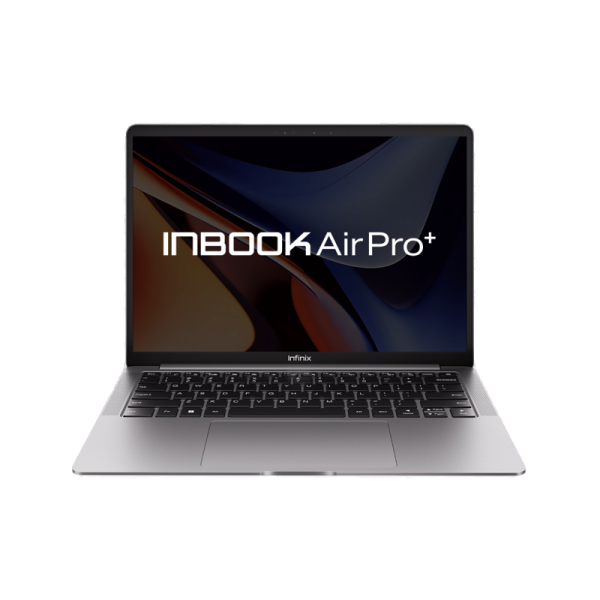 Ноутбук/ Infinix Inbook Air Pro+_XL434 14"(2880x1800 OLED)/Intel Core i5 1334U(1.3Ghz)/16384Mb/512SSDGb/noDVD/Int:Intel Iris Xe Graphics/BT/WiFi/57WHr/war 2y/1kg/Grey/Win11Home