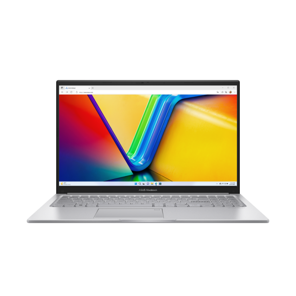 Ноутбук/ ASUS X1504ZA-BQ1414 15.6"(1920x1080 (матовый) IPS)/Intel Core i3 1215U(1.2Ghz)/16384Mb/512PCISSDGb/noDVD/Int:Intel UHD Graphics/Cam/BT/WiFi/42WHr/war 1y/1.7kg/Cool Silver/DOS