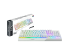 Gaming Keyboard MSI VIGOR GK30, Wired, Mechanical-like plunger switches. 6 zones RGB lighting with several lighting effects.  Anti-ghosting Capability. Water Resistant (spill-proof), White