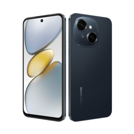 KL4 SPARK GO 1 128+4 Startrail Black, 6.56", 20:9, 1612 x 720 пикселей, 1.6GHz, 8 Core, 4GB RAM, 128GB, up to 1TB flash, 13Mpix+AI/8Mpix, 2 Sim, 4G, BT v5.0, WiFi 802.11 b/g/n, GPS/AGPS, GLONASS,NFC, Type-C, 4900mAh, Android T-GO, 183g, 163,69 ммx75,6 ммx