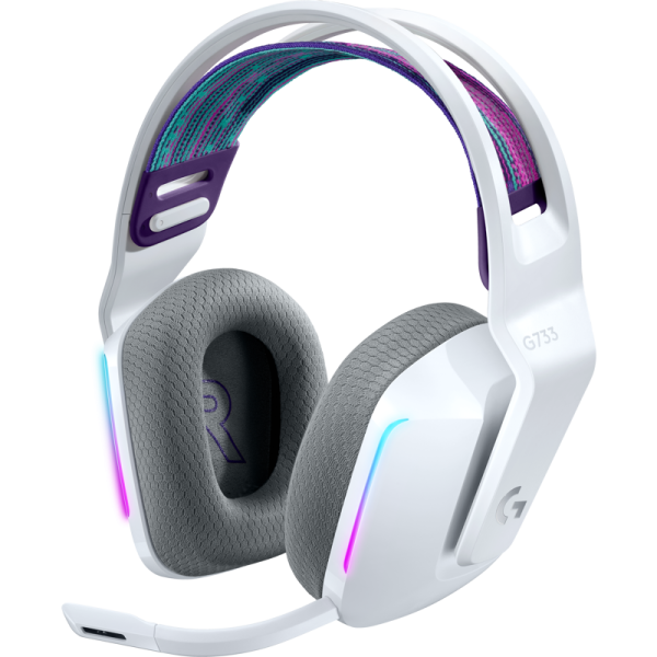 Гарнитура/ Logitech Headset G733 LIGHTSPEED Wireless RGB Gaming WHITE