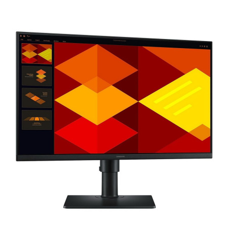 Монитор 23.8" SAMSUNG S24D400GAI Black (IPS, 1920x1080, HDMI+HDMI+DP, USB Hub, 5 ms, 178°/178°, 250 cd/m, 1000:1, 100Hz, Pivot)