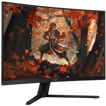 Монитор 31.5" AOC CQ32G4VE Black (VA, изогнутый, 2560x1440, 180Hz, 0.5 ms, 178°/178°, 300 cd/m, 80M:1, +2xHDMI 2.0, +DisplayPort 1.4)