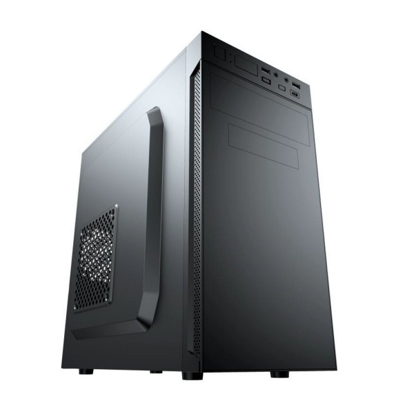 Корпус ACD Coffre 102 (MO-TC100-0000) Black, mATX, CPU 160mm, VGA 300mm, PSU 170mm,  1x5.25EXT, 1x3.5EXT/INT, 1x3.5INT, 2x2.5INT, 2xUSB 2.0, Audio, w/o FAN, w/o ATX PSU