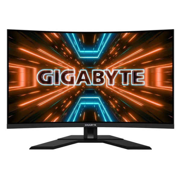 Монитор Gigabyte 31.5" M32QC-EK Gaming monitor Black (VA, 2560x1440, HDMI+HDMI+DP, 1 ms, 178°/178°, 350 cd/m, 3000:1, 2xUSB3.0, USB Type-C, 165Hz, Curved) (20VM0-M32QCBA-1EKR) (810474)