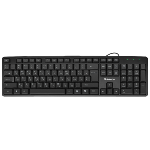 Defender  Проводная клавиатура Next HB-440 RU,черный,полноразмерная USB