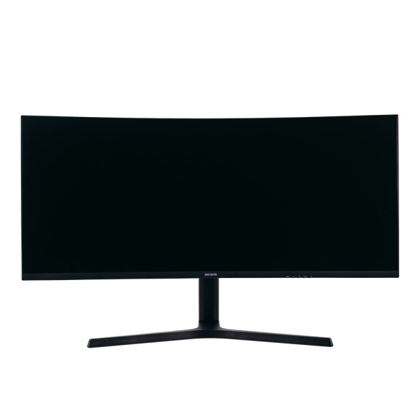 Монитор Aiwa 34" MP340G-Y Black (VA, 3440x1440, 2xHDMI+2xDP, 1 ms, 178°/178°, 300 cd/m, 4000:1, 165Hz, MM, Curved, внешн. БП)