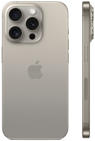 Смартфон Apple A3101 iPhone 15 Pro 1Tb титан моноблок 3G 4G 1Sim 6.1" 1179x2556 iOS 17 48Mpix 802.11 a/b/g/n/ac/ax NFC GPS GSM900/1800 TouchSc Protect