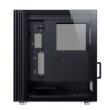 Корпус JONSBO U6 Silver без БП, боковые панели из закаленного стекла, mini-ITX, micro-ATX, ATX, серебристый