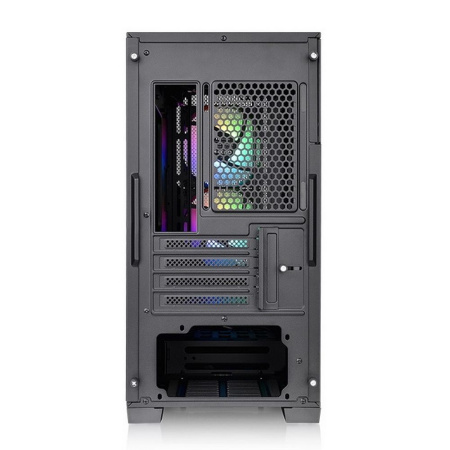 Корпус Thermaltake Divider 170 TG ARGB/Black CA-1S4-00S1WN-00 /Win/SPCC/Tempered Glass*1/120mm ARGB PWM Fan*2