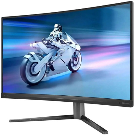 Монитор 27" PHILIPS 27M2C5200W (00/01) Black (VA, изогнутый, 1920x1080, 280Hz, 0.3 ms, 178°/178°, 300 cd/m, 3000:1, +2xHDMI 2.0, +DisplayPort 1.4)