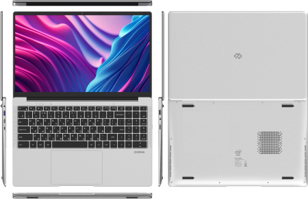 Ноутбук Digma EVE C5801 Celeron N4020 8Gb SSD256Gb Intel UHD Graphics 600 15.6" IPS FHD (1920x1080) Windows 11 Pro silver WiFi BT Cam 5000mAh (DN15CN-8CXW03)