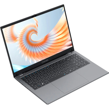 Ноутбук/ CHUWI HeroBook Plus 15.6"(1920x1080 (матовый) IPS)/Intel Celeron N4020(1.1Ghz)/8192Mb/256SSDGb/noDVD/Int:Intel UHD Graphics 600/Cam/BT/WiFi/war 1y/Grey/Win11Home + мышь