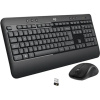 920-008686 Logitech Клавиатура + мышь MK540 Advanced, USB, беспроводной, черный оригинальная заводская гравировка RU/LAT
