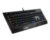 Gaming Keyboard MSI VIGOR GK20, Wired, membrane Keyboard with ergonomic keycaps and wrist rest.  12 Key Anti-ghosting Capability. Water Resistant (spill-proof), Static multi-col (царапины,потертости)