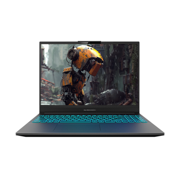 Ноутбук/ Maibenben X16A-R77445 16"(1920x1080 (матовый) IPS)/AMD Ryzen 7 7435H(3.1Ghz)/16384Mb/512PCISSDGb/Ext:nVidia GeForce RTX4050(6144Mb)/Cam/BT/WiFi/62WHr/war 1y/2.2kg/Grey/Win11Home + Screen 120Hz, 300nits, sRGB 100%, 16:10