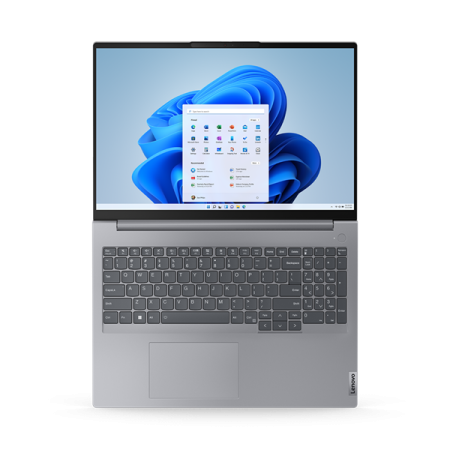 Lenovo ThinkBook 16 G6 IRL 16" WUXGA (1920x1200) IPS AG 300N, i3-1315U 1.2GHz, 1x8GB DDR5 5200, 256GB SSD M.2, Intel UHD, WiFi 6, BT, FPR, FHD Cam, 45Wh, 65W USB-C Slim, NoOS, 1Y, 1.7kg