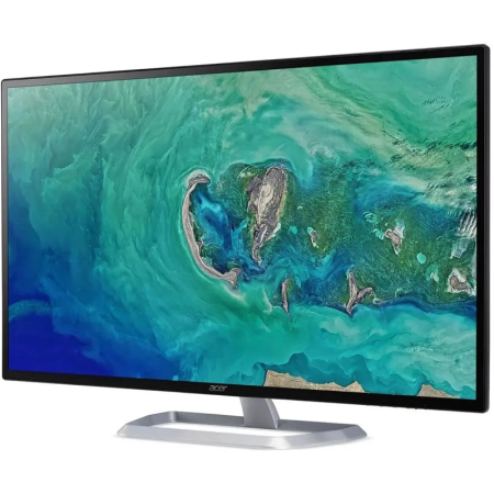 Монитор/ ACER EB321HQAbi 31,5'', Black with silver footstand, plastic back cover, 16:9, IPS, 1920x1080, 4ms, 300cd, 60Hz, 1xVGA + 1xHDMI(1.4)