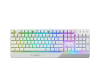 Gaming Keyboard MSI VIGOR GK30, Wired, Mechanical-like plunger switches. 6 zones RGB lighting with several lighting effects.  Anti-ghosting Capability. Water Resistant (spill-proof), White