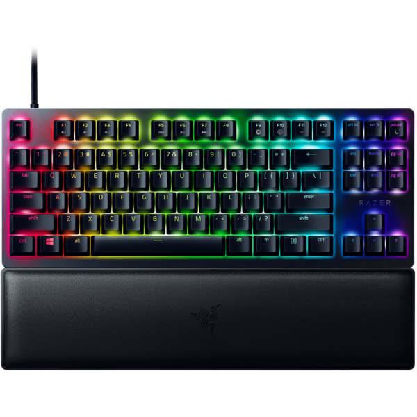 Игровая клавиатура Razer Huntsman V2 Tenkeyless (Purple Switch) - Russian Layout/ Razer Huntsman V2 Tenkeyless (Purple Switch) Gaming keyboard  - Russian Layout