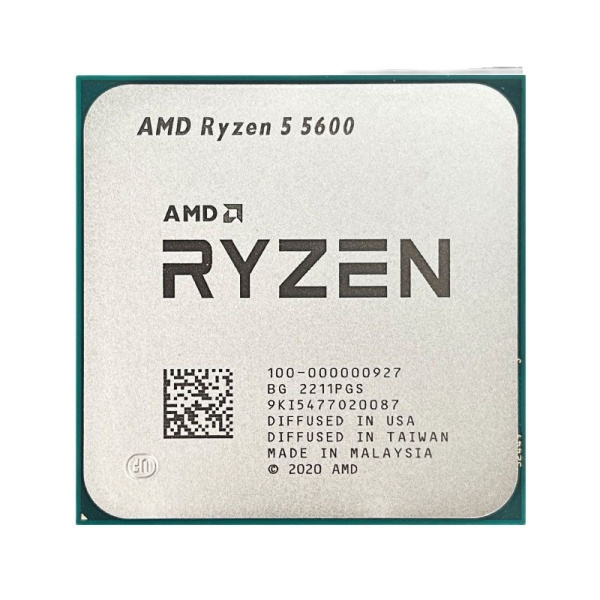 Процессор/ CPU AM4 AMD Ryzen 5 5600 (6C/12T, 3.5/4.4GHz, 32MB, 65W) OEM