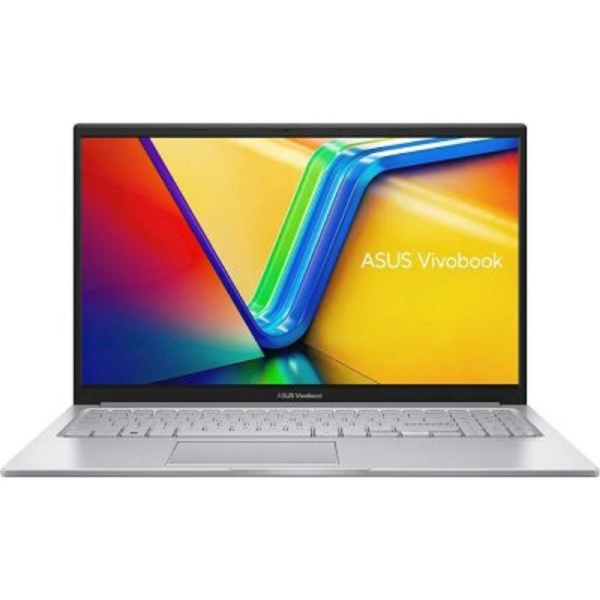 Ноутбук/ ASUS X1504VA-BQ895 15.6"(1920x1080 (матовый) IPS)/Intel Core 5 120U(1.4Ghz)/16384Mb/512PCISSDGb/noDVD/Int:Shared/Cam/BT/WiFi/42WHr/war 1y/1.7kg/Cool Silver/DOS