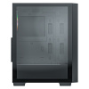 Корпус ACD Citadel 106 ATX, Black, USB3.0*1, USB*2+HD audio ,1*12cm ARGB rear+2*14cm ARGB front ,TG