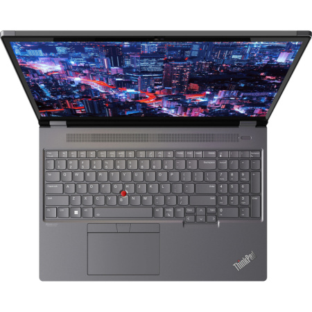 Ноутбук/ Lenovo ThinkPad P16 G2 16" WQUXGA (3840 x 2400) IPS 100%DCI-P3 800 nits, Intel i7-14700HX,  32GB DDR5, 1TB SSD, NVIDIA RTX 1000 Ada 6Gb, Intel® Wi-Fi 6E, 1080P FHD RGB Cam, 94Wh,  Backlit Keys, Win 11 Pro, Black ( EN_kbd , 3pin cable)