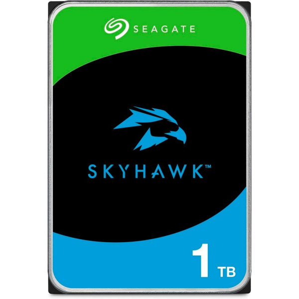 Жесткий диск Seagate SATA-III 1Tb Skyhawk (5400rpm) 256Mb 3.5" (ST1000VX013)