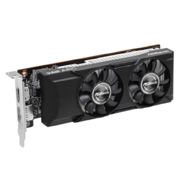 Видеокарта Asrock PCI-E 4.0 A310 LP 4G INTEL ARC A310 4Gb 64bit GDDR6 2000/15500 HDMIx1 DPx1 HDCP RTL