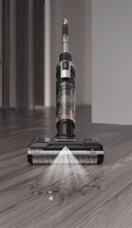 Пылесос вертикальный с функцией влажной уборки Jimmy Cordless Vacuum&Washer HW9 Pro Black+Silver с адаптером модели ZD24W342060EU