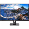 Philips 279P1 (00/01) 27'', 3840x2160, IPS, 50M:1, 350cd, 4ms, 2*HDMI 2.0, DP 1.4, 4*USB, Type-c 90W,  Speakers , h. adj 150, pivot, VESA, 3Y, Black