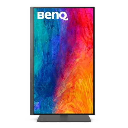 Мониторы/ Benq PD2705U 27'', 3840x2160, IPS,  60Hz, 1200:1, 350cd, 5ms, HDMI, DP; 3*USB 3.0, USB C*65W, Thunderbolt 3, Speakers, Height adj 110, Pivot, 100% sRGB, Flicker-free;Low Blue Light, Calibration Report, 3Y, Grey