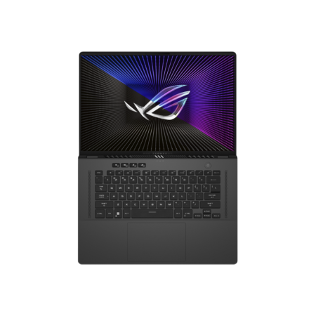 Ноутбук/ ASUS ROG Zephyrus G16 GU603VU-N4094 16"(2560x1600 (матовый, 240Hz) IPS)/Intel Core i7 13620H(2.4Ghz)/16384Mb/1024PCISSDGb/noDVD/Ext:nVidia GeForce RTX4050(6144Mb)/Cam/BT/WiFi/90WHr/war 1y/2kg/Eclipse Gray/DOS