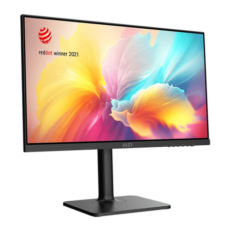 Монитор MSI Modern MD2412P 23.8" Black (IPS, 1920x1080, HDMI+Type C, 1 ms, 178°/178°, 300 cd/m, 1000:1 (100M:1), 100Hz, MM, Pivot)