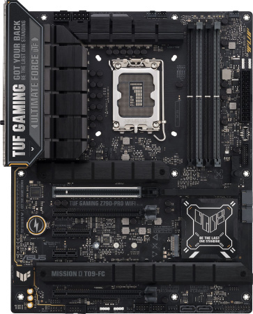 Материнская плата Asus TUF GAMING Z790-PRO WIFI Soc-1700 Intel Z790 4xDDR5 ATX AC`97 8ch(7.1) 2.5Gg RAID+HDMI+DP