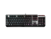 Gaming Keyboard MSI VIGOR GK50 LOW PROFILE, Wired, Mechanical, with Kailh Low Profile Tactile Keys, Floating Key Design, RGB, Black