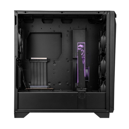 Корпус MSI MPG GUNGNIR 300P AIRFLOW 2xUSB 3.2 Gen 1, 1xUSB 3.2 Gen2 Type-C, 4x120mm PWM black Fan, 1x80mm Fan, 2x 6015 Fan, MPG PCI-E 4.0 X16 RISER CABLE, Tempered Glass Window