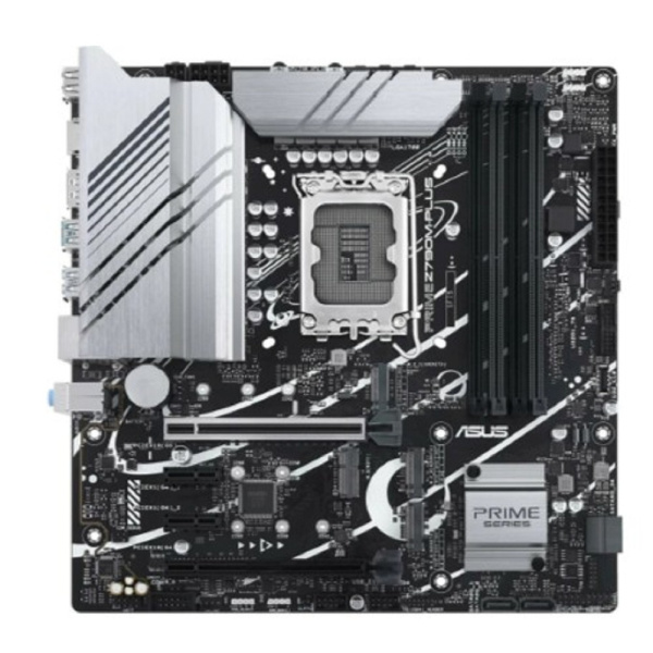 ASUS PRIME Z790M-PLUS (Socket 1851, mATX, 4xDDR5(192GB),DP/HDMI, 1xPCIe 5.0x16/1xPCIe 4.0x16/2xPCIe 4.0, 1xLAN, 4xSATA 6Gb/s, 3xM.2, 1xM.2 E key, 1xType-C, 5xUSB 3.2, 2xUSB 2.0)