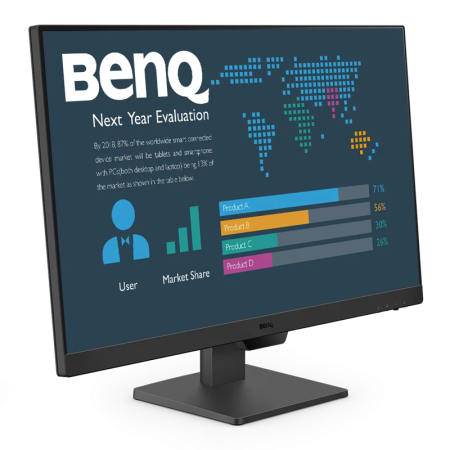Мониторы/ Benq BL2790 27'', 1920x1080, IPS,  60Hz, 20M:1, 250cd, 5ms, 2*HDMI, DP, Speakers, Flicker-free;Low Blue Light, 3Y, Black
